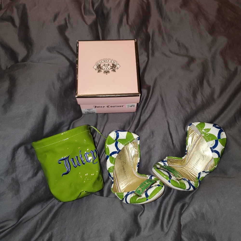 Juicy Couture Foldaway Flats Shoes